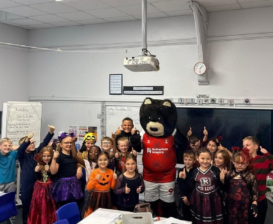 A Special Visit From Miller Bear